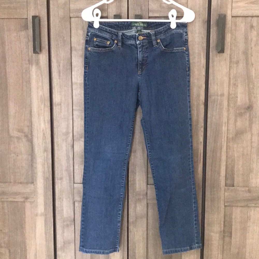 LRL Women’s 4 Modern Straight Curvy Jeans